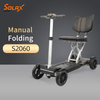 Solax S2060 Folding Mobility Light-weight Electric Scooter /Scooter Eléctrico para Adultos