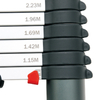 3.8M Distant Observation Circular Pipe Inclined Ladder
