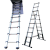 3.0m telescopic circular pipe ladder
