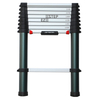 2.6M telescopic circular pipe inclined ladder
