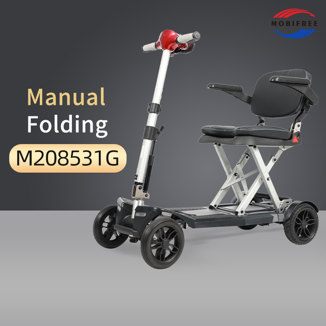 Mobifree M208531G Power Folding Scooters 