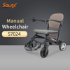 Solax S7024 – Lightweight & Foldable Wheelchair 
